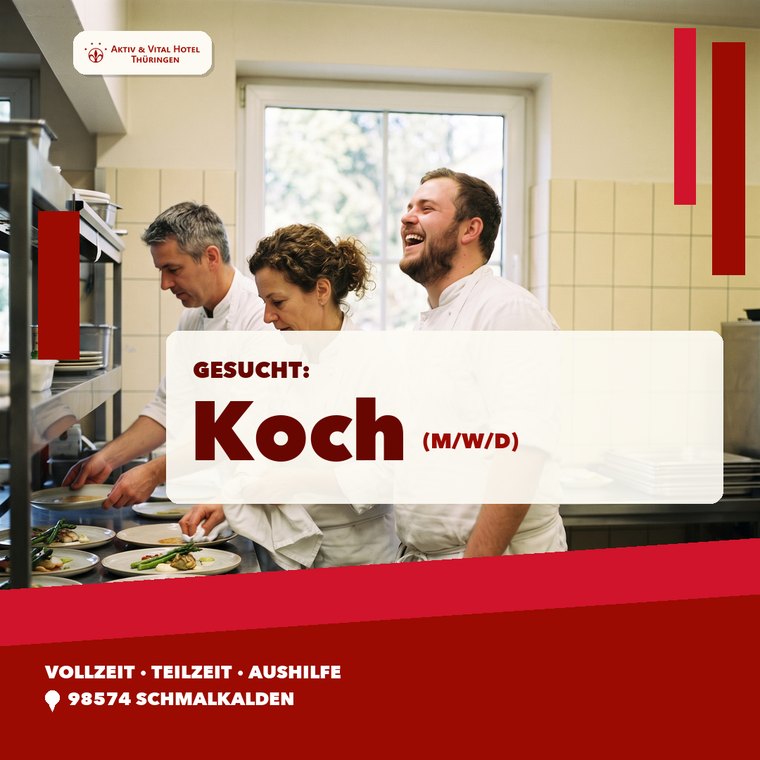 Motiv 2 — drei Köche beim Anrichten